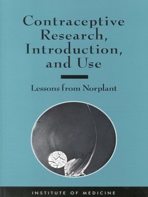 cover image of Contraceptive Research, Introduction, and Use